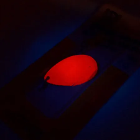 Luhr Jensen Pro Trout 4 UV (świeci w ultrafiolecie), Ognista Perła, 8 g błystka obrotowa #10979