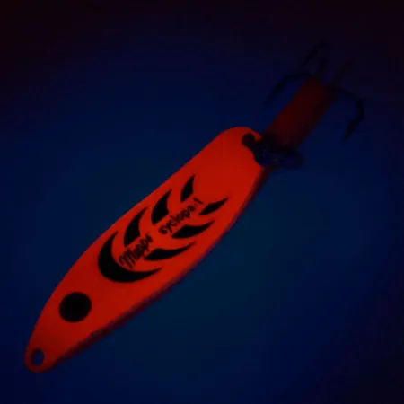 Mepps Syclops 1 UV (świeci w ultrafiolecie), Ogień, 12 g błystka wahadłowa #10987