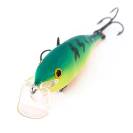 Rapala Shallow Shad Rap 08, Fire Tiger (Ognisty Tygrys), 9 g wobler #10998