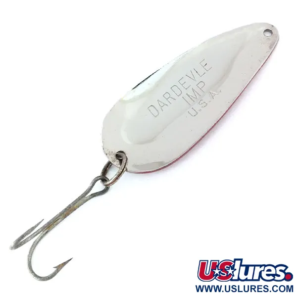 Eppinger Dardevle Imp, czerwony/biały/nikiel, 11 g błystka wahadłowa #11022