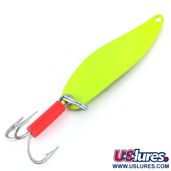  Mepps Syclops 1 UV (świeci w ultrafiolecie), Chartreuse, 12 g błystka wahadłowa #11032