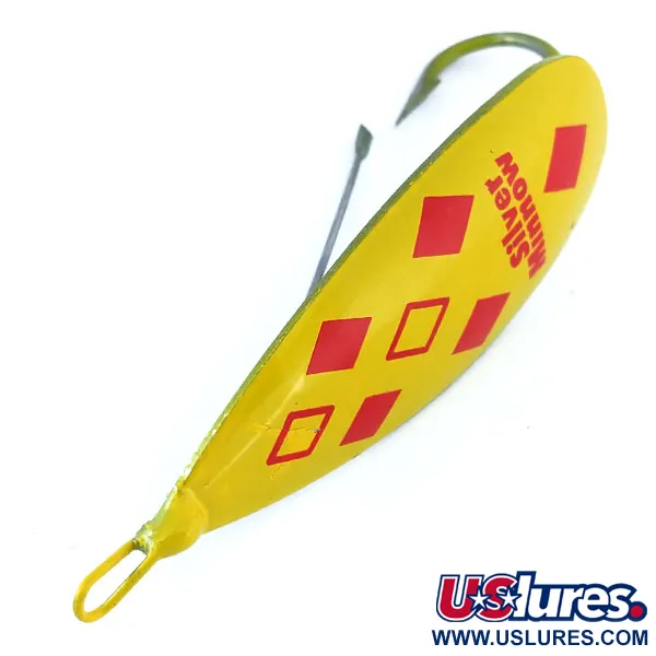  Błystka antyzaczepowa Johnson Silver Minnow, Piątka diamentów (Five of diamonds), 17 g błystka wahadłowa #11066