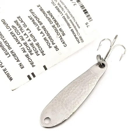 Hopkins shorty 75, pilker, nikiel, 21 g błystka wahadłowa #11071