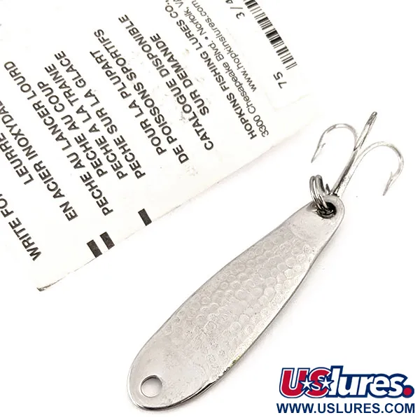  Hopkins shorty 75, pilker, nikiel, 21 g błystka wahadłowa #11071