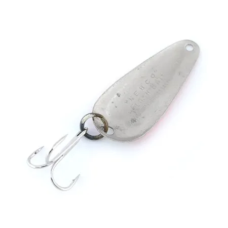 Nebco FlashBait 366, czerwony/biały/nikiel, 1,9 g błystka wahadłowa #11092