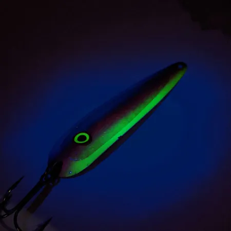 Other Silver Streak Spoon UV (świeci w ultrafiolecie), niebieski/żółty/srebrny, 12 g błystka wahadłowa #11125