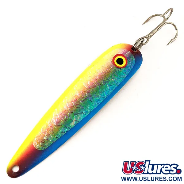 Other Silver Streak Spoon UV (świeci w ultrafiolecie), niebieski/żółty/srebrny, 12 g błystka wahadłowa #11125