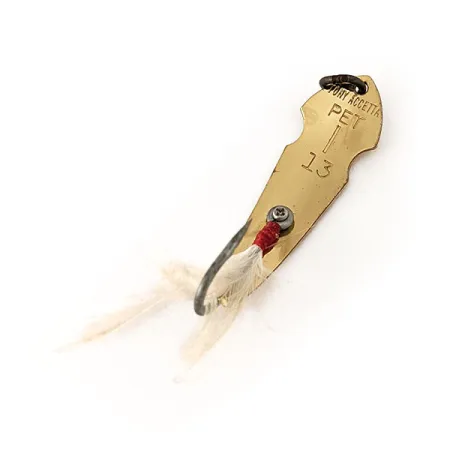 Tony Accetta Pet Spoon 13, złoto, 5 g błystka wahadłowa #11126