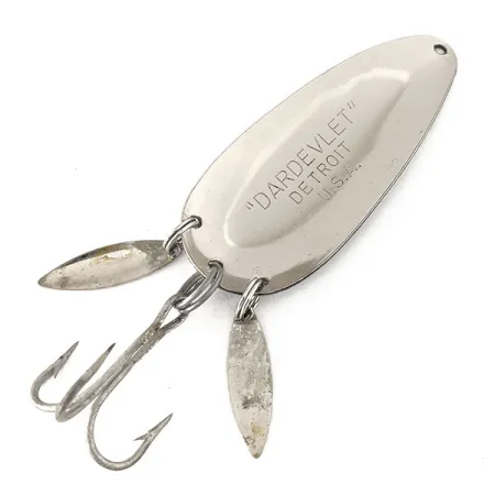 Eppinger Dardevle Dardevlet Klicker, nikiel/niebieski, 21 g błystka wahadłowa #11146