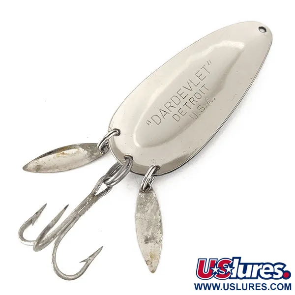 Eppinger Dardevle Dardevlet Klicker, nikiel/niebieski, 21 g błystka wahadłowa #11146