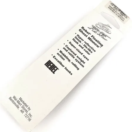 Rebel Floating Ghost Minnow kotwice Excallibur, Duch, 7 g wobler #11155