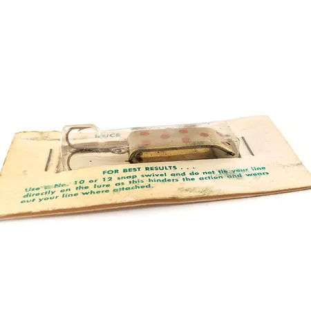 Jake's Lures Lil Jake, mosiądz/czerwony, 9 g błystka wahadłowa #11197