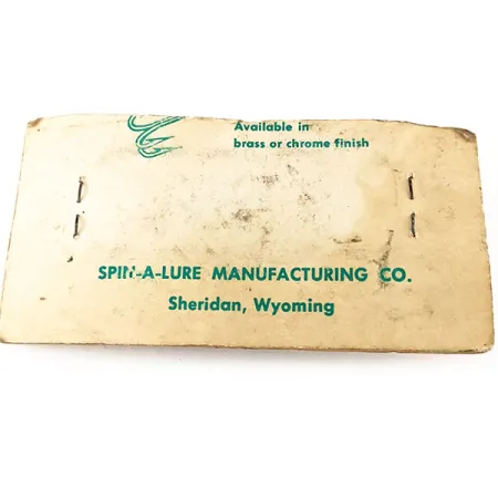 Jake's Lures Lil Jake, mosiądz/czerwony, 9 g błystka wahadłowa #11197