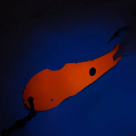 Panther Martin Zig Zag con Penna, neonowa pomarańcza świeci w ultrafiolecie, 17 g błystka wahadłowa #11202