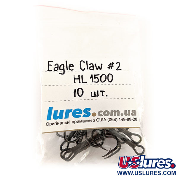  Kotwica Eagle Claw #2 HL 1500, czarny,  g  #11618