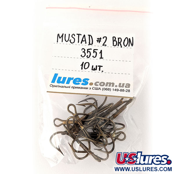 Kotwica Mustad #2 Bronze 3551