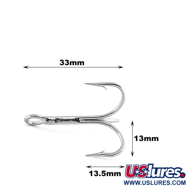  Kotwica Eagle Claw #1/0 L975 M, Chrom,  g  #11295