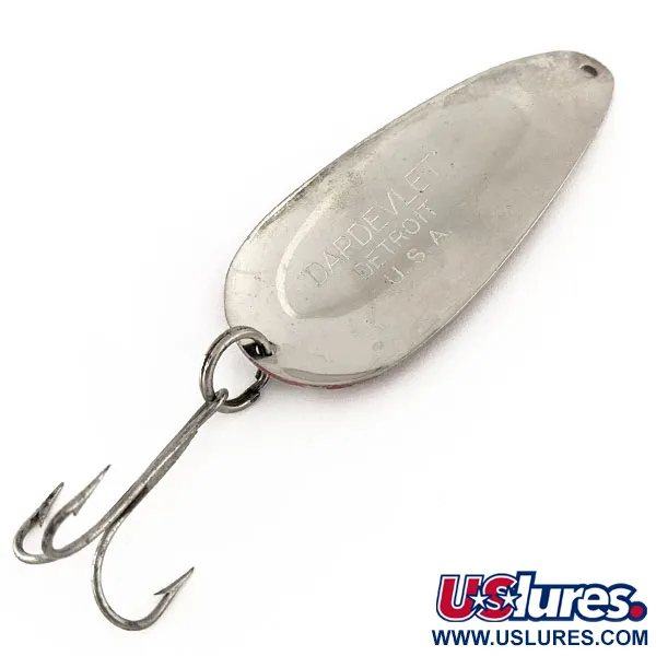 Eppinger Dardevle Dardevlet, czerwony/biały/nikiel, 21 g błystka wahadłowa #11243