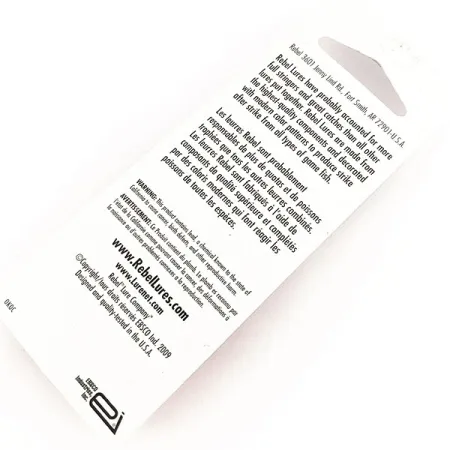 Rebel Minnow Floater F4, srebrny niebieski, 2 g wobler #11288