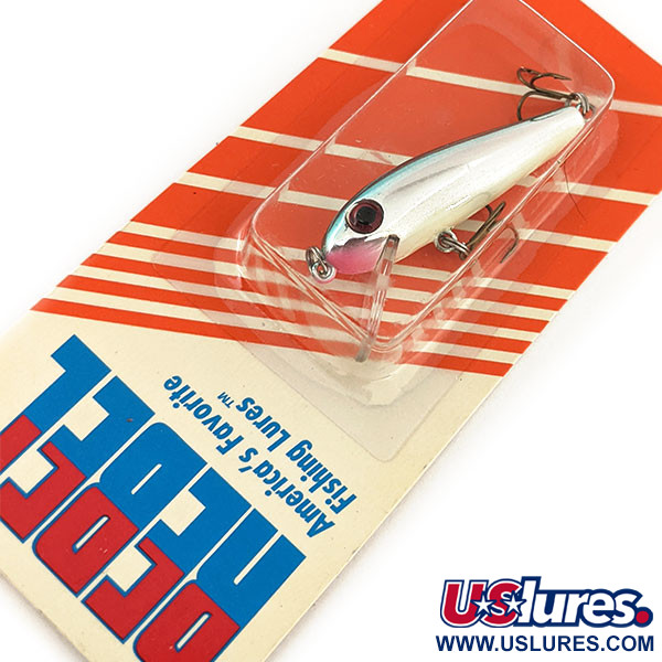  Rebel Minnow Floater F4, srebrny niebieski, 2 g wobler #11288