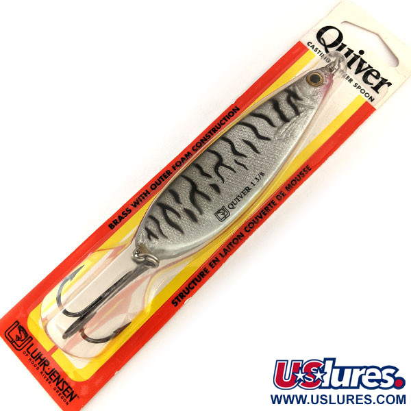  Luhr Jensen Quiver, Srebrny Tygrys, 39 g wobler #11307