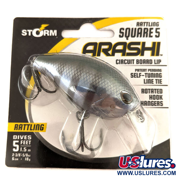  Storm Arashi Rattling Square 5, Bluegill, 18 g wobler #11332