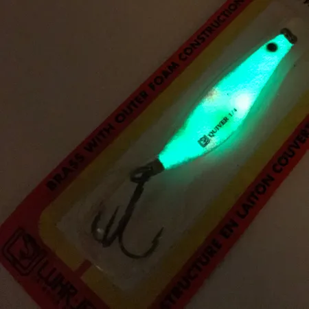 Luhr Jensen Quiver (świeci w ciemności), Glow Wonder - świeci w ciemności, 14 g błystka wahadłowa #11338