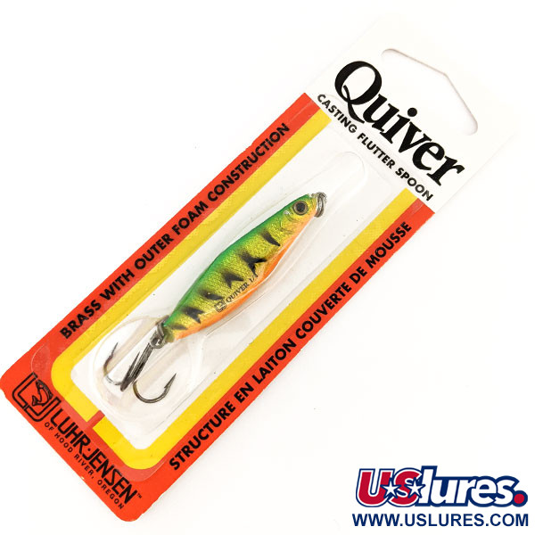  Luhr Jensen Quiver, Fire Tiger (Ognisty Tygrys), 7 g wobler #11604