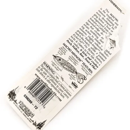 Northland Macho Minnow, pilker, ryba nikiel/tęczowa, 14 g błystka wahadłowa #11341