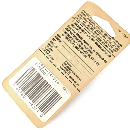 Luhr Jensen Hus-lure, tęcza, 7 g błystka wahadłowa #11344