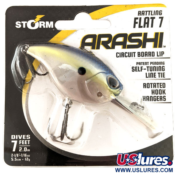  Storm Arashi Rattling Flat 7, , 12 g wobler #11347