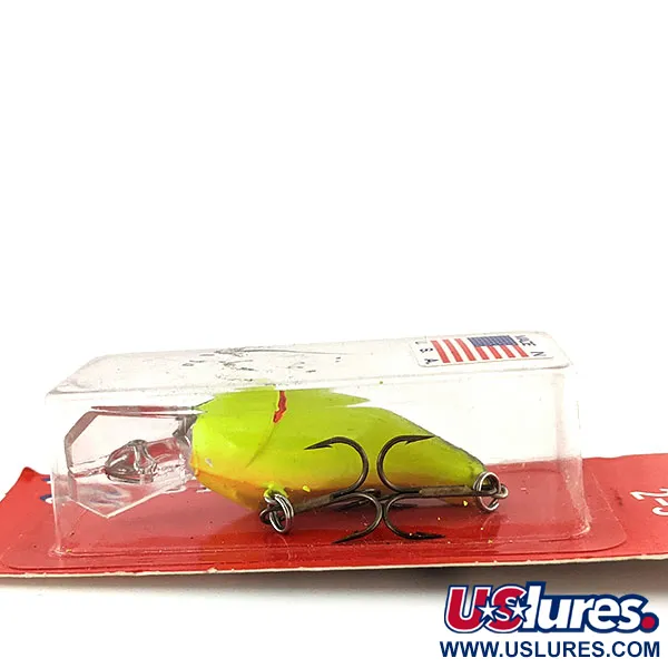 Norman Mad N, Chartreuse/Czarny/Pomarańczowy, 11 g wobler #11352