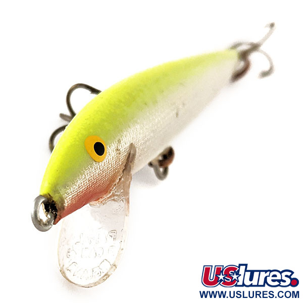  Rapala Original Floater F9, Chartreuse, 4 g wobler #11383