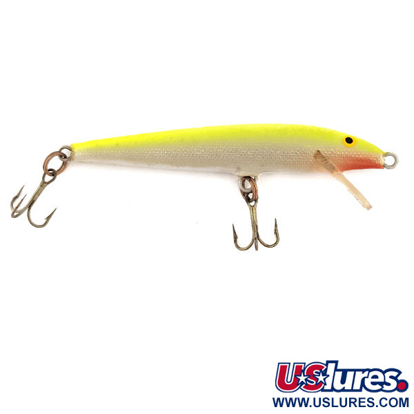  Rapala Original Floater F9, Chartreuse, 4 g wobler #11383