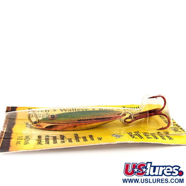 Northland tackle Northland Macho Minnow, pilker, czerwony/zielony/złoty, 14 g błystka wahadłowa #11395