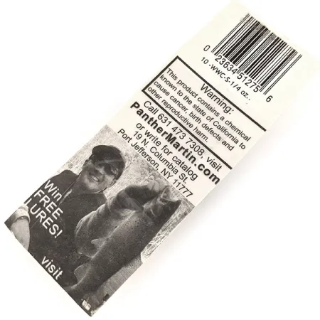 Błystka antyzaczepowa Panther Martin Weed Wing, srebro, 14 g błystka wahadłowa #11396