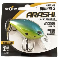Arashi Rattling Square 3 UV (świeci w ultrafiolecie)