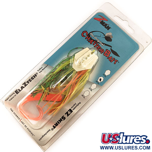 Z-Man Z-man Chatterbait, różowy/żółty/zielony, 11 g  #11420