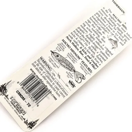 Northland Macho Minnow, pilker, Tęczowe srebro, 14 g błystka wahadłowa #11456