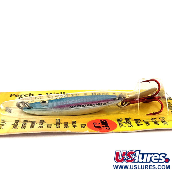 Northland tackle Northland Macho Minnow, pilker (świeci w ciemności), niebieski/Glow - świeci w ciemności, 11 g błystka wahadłowa #11469