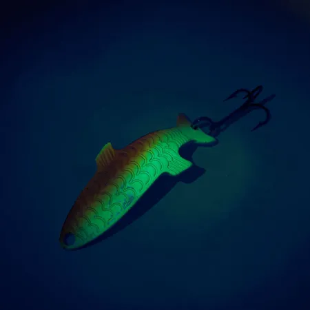 Acme Phoebe UV (świeci w ultrafiolecie), żółty pomarańczowy, 4 g błystka wahadłowa #11487