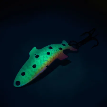 Acme Phoebe UV (świeci w ultrafiolecie), Fire Tiger (Ognisty Tygrys), 4 g błystka wahadłowa #11488