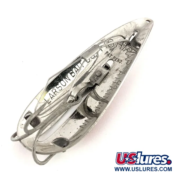 Weedless Bait Company Błystka antyzaczepowa LARSON BAIT FISHTRap​, czerwony/biały/nikiel, 17 g błystka wahadłowa #11521