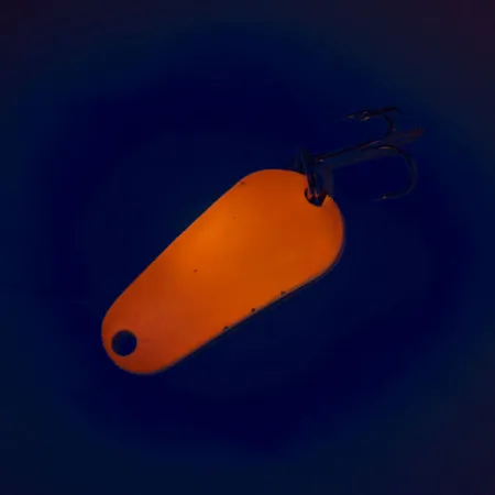 Aeroplane Spinner Aero UV (świeci w ultrafiolecie), neonowy pomarańczowy/złoty, 7 g błystka wahadłowa #11619