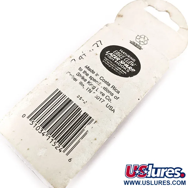  Strike King Diamond Shad, srebro, 14 g wobler #11550