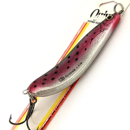 Luhr Jensen Quiver, tęcza, 39 g błystka wahadłowa #11569