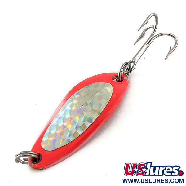 Luhr Jensen Little Jewel UV (świeci w ultrafiolecie), czerwony, 7 g błystka wahadłowa #11626