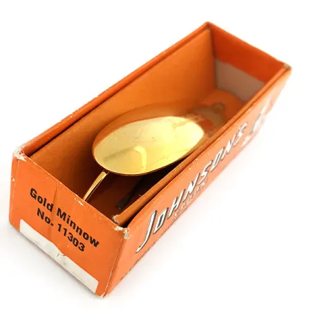 Błystka antyzaczepowa Johnson Silver Minnow, złoto (pokrycie 24-karatowym złotem), 21 g błystka wahadłowa #11648