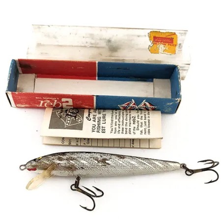 Norman Minnow Floater Reb2, S (srebrny), 5 g wobler #11651