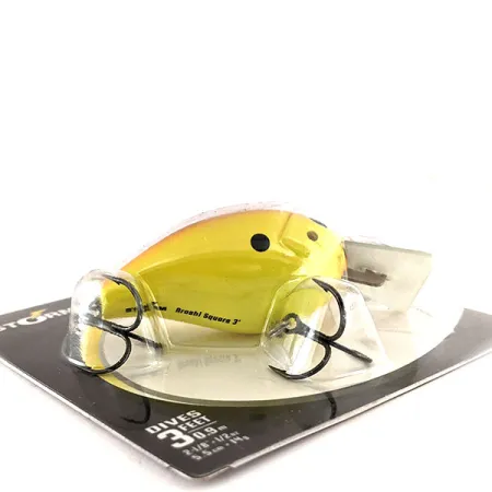 Storm Arashi Silent Square 3, Hot Chartreuse Shad, 14 g wobler #11674